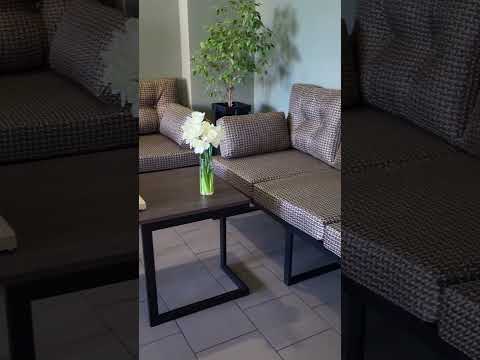 Диван лофт Дукат 2-х местный (коричневый на черном) - фото 1 - id-p2337739950