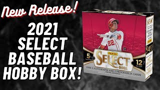 New Release! 2021 Panini Select Baseball Hobby Box Opening!