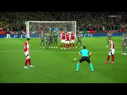 Declan Rice's 2nd Free Kick Goal vs Real Madrid 4K 60fps | FreeClips4K | Clip For Edit