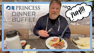 Full Princess Cruises Buffet Tour & Review | Is It Better than the MDR??