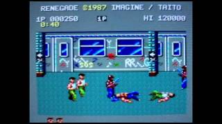 Renegade on Amstrad CPC 6128. Gameplay & Commentary