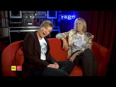 Lindy and Amanda from The Go-Betweens program Rage, Saturday 8th July on ABC