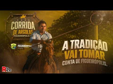 🎙️⚽ AO VIVO –  FINAL DOMINGO 21 DE JUNHO 2026 CORRIDA DE ARGOLAS FIGUEIRÓPOLIS ⚽🎙️