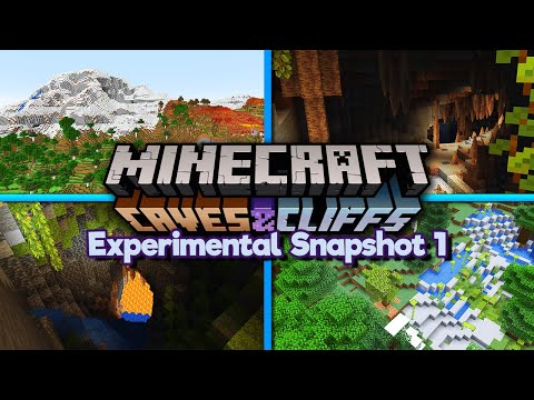 Minecraft Just Changed Forever ▫ Minecraft 1.18 Experimental Snapshot 1 ▫ Caves & Cliffs Update Pt.2