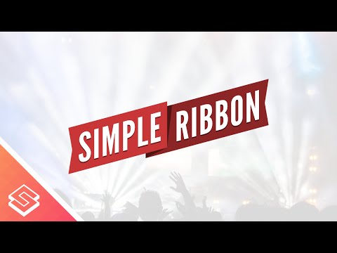 Inkscape Beginner Tutorial Simple Vector Ribbon With Text Video