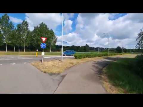 Fietsen door Koolstraat in Hulst