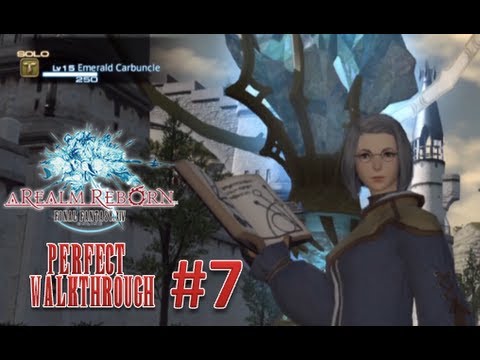 Final Fantasy XIV A Realm Reborn Perfect Walkthrough Part 7 - Tactical Planning Lv.10 Arcanist Quest