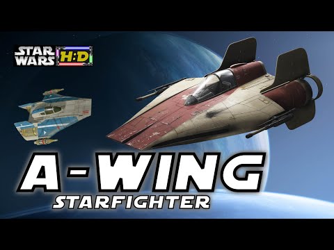 A-WING STARFIGHTER - Rebel Alliance Super Interceptor |Star Wars Hyperspace Database|