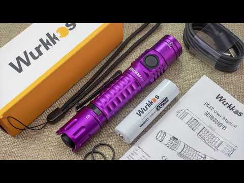 Wurkkos FC12 flashlight, limited time and low price, sales on Walmart
