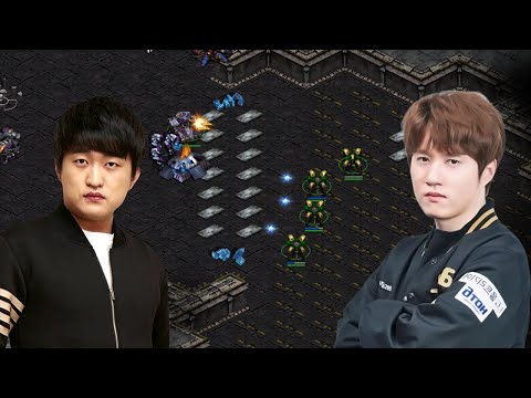 Flash vs Bisu on NEW ASL Map!!