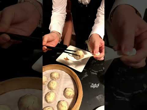 Din Tai Fung em Londres #tottenham #dintaifung #londonfood #dtf #xiaolongbao #xlb #dumplings #fyp
