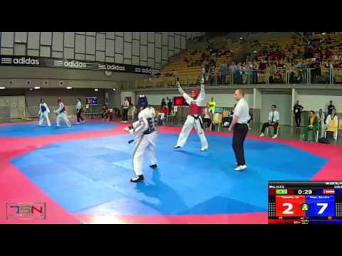 923-Peer, Sandro TWS INNSBRUCK (AUT) vs Teixeira, Venilton  Brazil National Team (BRA) 13-14