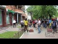 Погром Сбербанка России в Киеве 