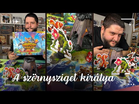 A Szörnysziget Királya Játékbemutató - A Kockaijuk támadása - Mit Játsszunk?