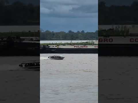 Río Amazonas o Solimoes, Tabatinga, Amazonas Brasil 🇧🇷
