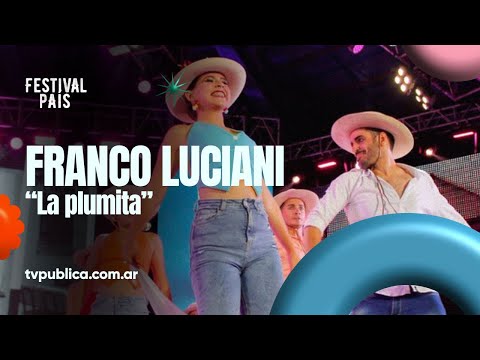 La Plumita por Franco Luciani en Cosquín - Festival País 2024