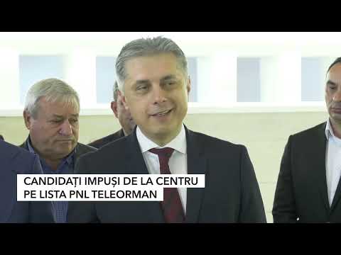 CANDIDAȚI IMPUȘI DE LA CENTRU PE LISTA PNL TELEORMAN
