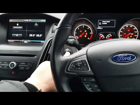 Ford Focus ST ST3 2015 how to program and train in new TPMS tyre pressure monitoring system