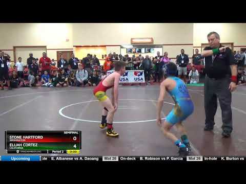 NOV 73-76 Stone Hartford Washington Vs Elijah Cortez California