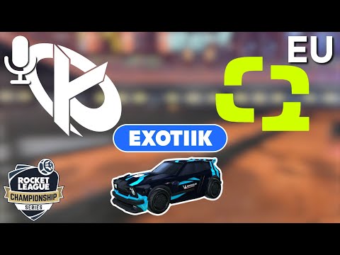 ExoTiiK RLCS POV #10 - Karmine Corp vs Quadrant G6 Grand Final - EU Reg 2 - Fall Cup with commentary