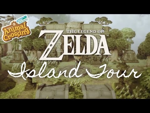 THE LEGEND OF ZELDA INSPIRED ISLAND TOUR! | Animal Crossing New Horizons
