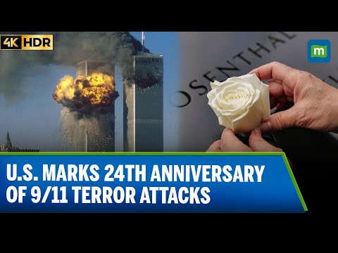 U.S. Marks 24th Anniversary of 9/11 Attacks | Memorial Ceremonies Held |4K | N18G