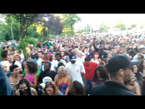 Blessed Love & City Lock @ KdK 2015 on the YAAM Truck