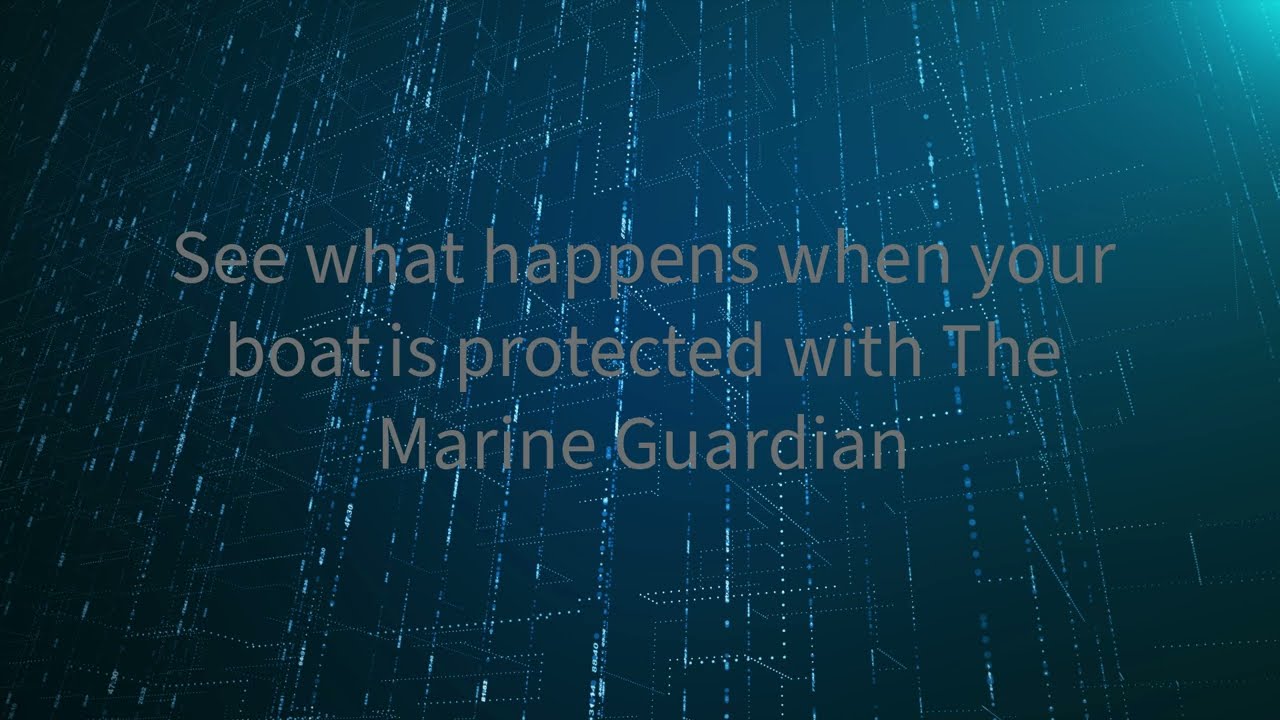 Don't mess with a boat that is protected by The Marine Guardian