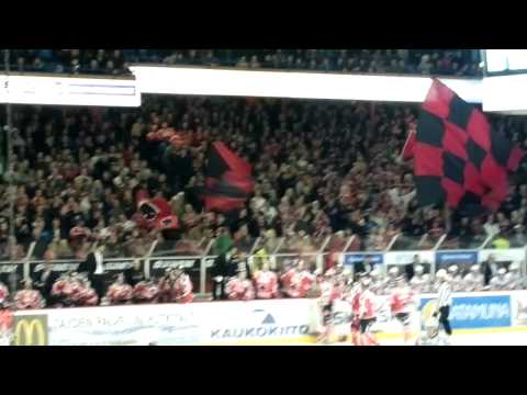 Ässät-HPK  22.9.2012 Joel Armia scores 1-1. Final score 4-1