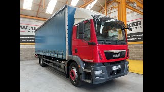 شاحنة ذات أغطية جانبية MAN TGM 18.250 | صورة 4 - Autoline