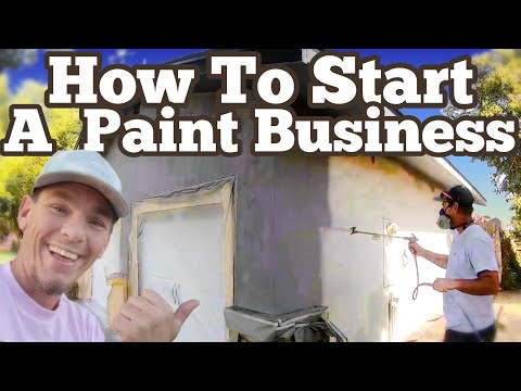 घर की पेंटिंग का व्यवसाय शुरू करें? (पहले यह करें)