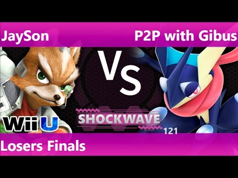 SW 121 - SWG | JaySon (Fox) vs P2P with Gibus (Greninja) Losers Finals - Smash 4
