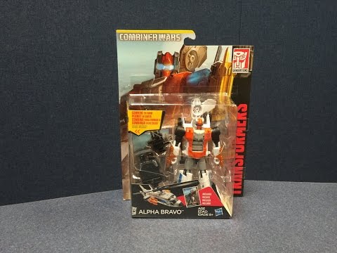 Transformers: Generations - Combiner Wars Deluxe ALPHA BRAVO