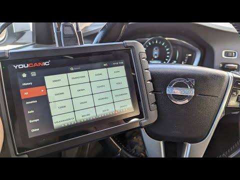Volvo Diagnose Health Check with YOUCANIC Scanner