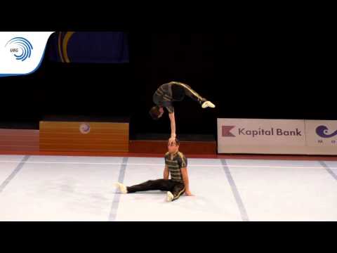 Men’s Pair BELGIUM – 2015 All-Around Acrobatic European Champions