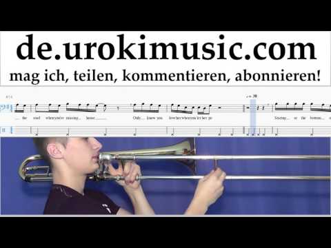 Posaune Lernen Passenger - Let Her Go Tabulatur Teil#2 um-i995