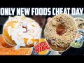 DELICIOUS CHEAT DAY #2 | Eating ONLY NEW FOODS For 24 Hours