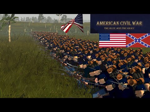 NEW American Civil War Mod - American Civil War The Blues and Grays Empire Total War