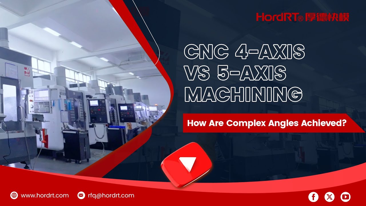 HordRT precision CNC machining production video