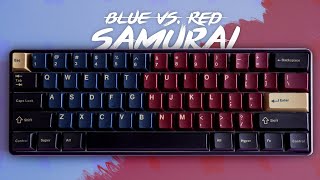 Worth It | GMK Blue and Red Samurai Review + Comparison