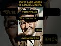 Glen Miller surprising final last words #glenmiller #shorts #finalwords