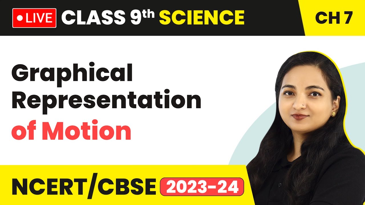 Graphical Representation of Motion | Class 9 Science Chapter 7 (LIVE) 2023-24