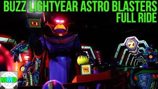 Buzz Lightyear Astro Blasters - Interactive Shooter Ride - Full Ride POV - Disneyland 2017