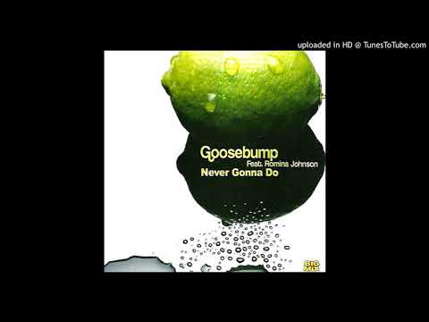 Goosebump Feat Romina Johnson - Never gonna do ''Dick Carter Original Club Mix'' (2001)