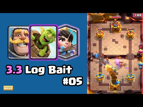 🔮3.3 Log Bait #05 by Gilles De Re(🏆7009) - CLASH ROYALE [Colosseum Royale]