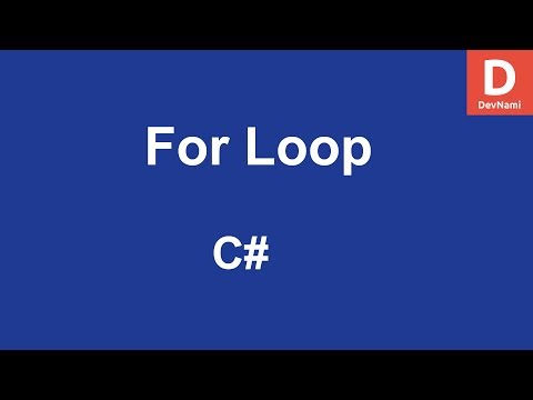 C For Loop