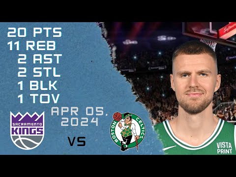 Kristaps Porzingis player Full Highlights vs KINGS NBA Regular season game 05-04-2024