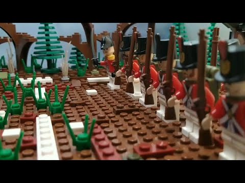 Lego Stop Motion Animation. 18 - 19th century battles. Test Animation