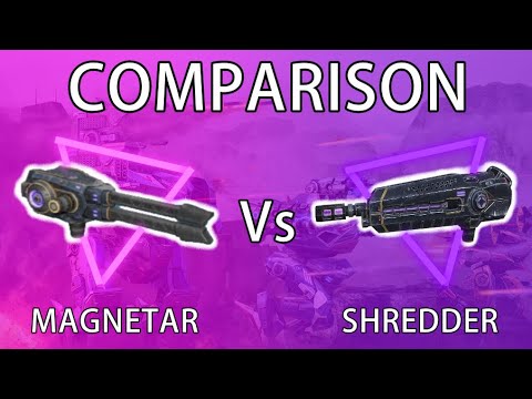 Comparison Magnetar Vs. Shredder | War Robots