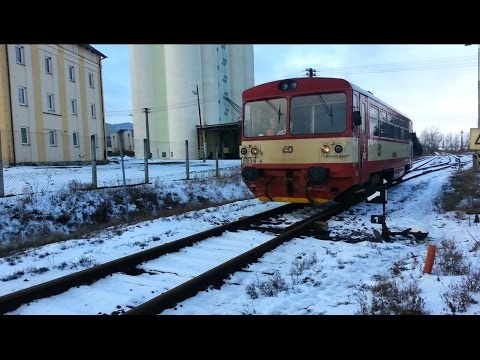 Odjezd motorového vozu řady 810